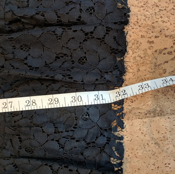 🛍️SOLD🛍️ Zinc black lace overlay babydoll dress - Picture 8 of 8